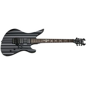 SCHECTER Synyster Standard Black with Silver Pin Stripes
