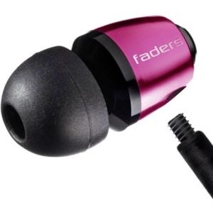 V-MODA Faders VIP Tuned Earplugs (Electro Pink)