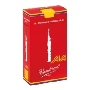 VANDOREN SR3025R JAVA Filed - Red Cut - Sopran Saxofon 2.5