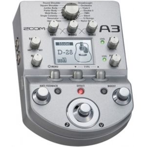 ZOOM A3 -  Akustický digitální multiefekt